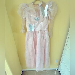 Wizard of Oz Glinda the Good Witch Dress Halloween Costume Children's Medium